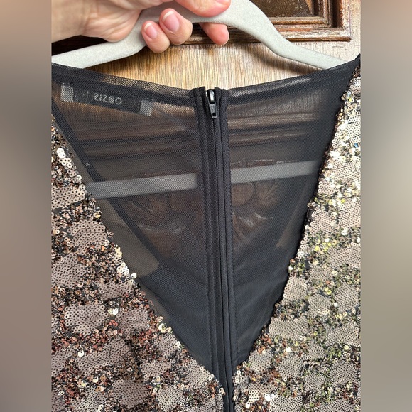 ASOS Gold Sequin Dress - Picture 8 of 11